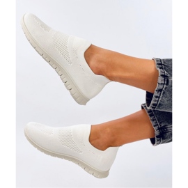 Colums Zapatillas calcetín blancas - Inello blanco 2