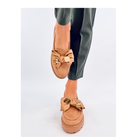 Mocasines Pennsy Camel con osito decorativo - Inello marrón 2