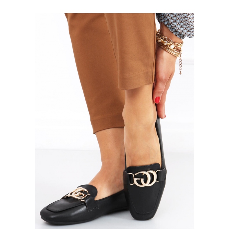 Mocasines de mujer Elisa Negro - Inello 1