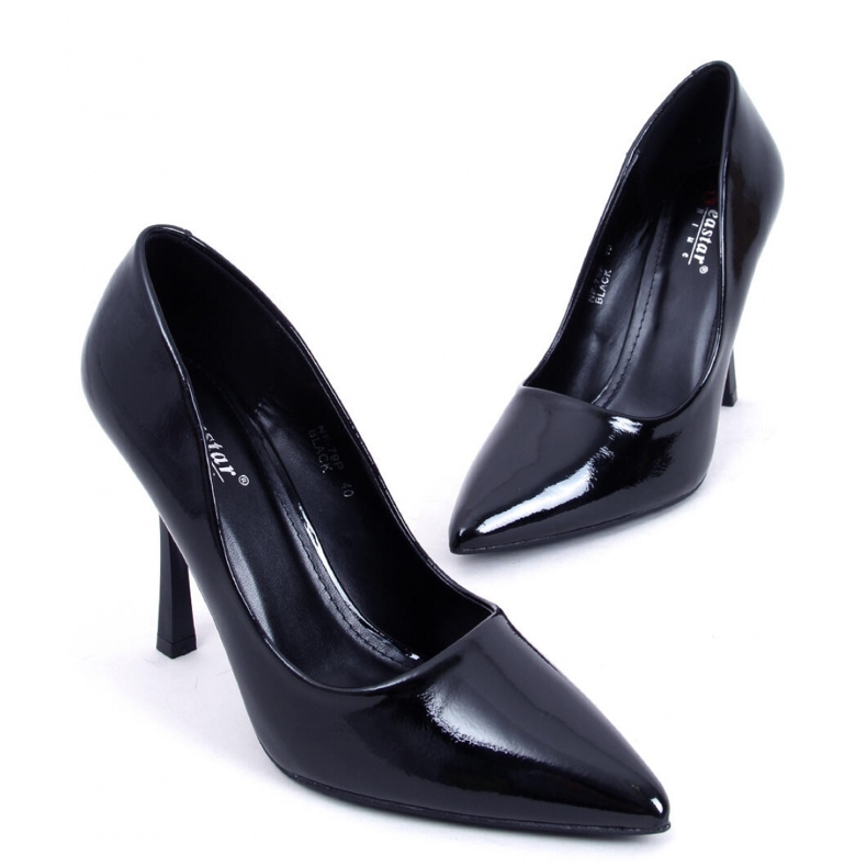 Stilettos de mujer Anika Negro charol - Inello 1