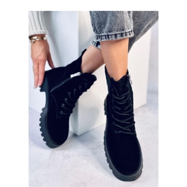 Franti Botas Chelsea negras con cordones - Inello negro 3