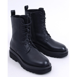 Botines West negro suela alta - Inello 1