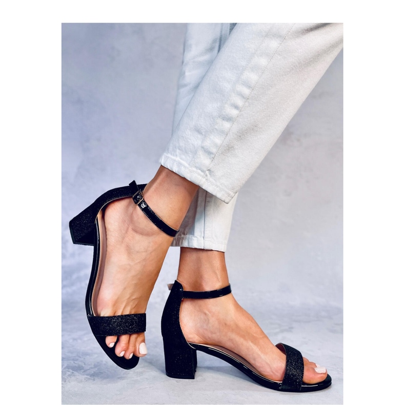 Costello Sandalias tacón negro - Inello 1