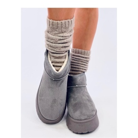Rodmans Zapatos plataforma cortos Gris - Inello 3