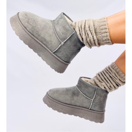 Rodmans Zapatos plataforma cortos Gris - Inello 4