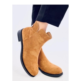 Botas Chelsea clásicas de mujer Beres Camel - Inello marrón 2
