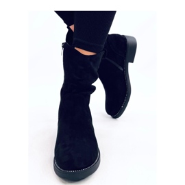 Vashtis Botas planas de ante negro - Inello 3