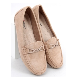 Mocasines de mujer Saga Caqui - Inello beige 3