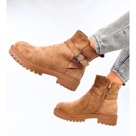 Botas Chelsea Ortiz Camel - Inello marrón 3