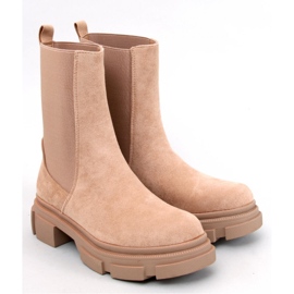 Botas Chelsea altas Magers caqui - Inello beige 1