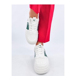 Sterry Zapatillas plataforma verde blanco - Inello 2