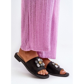 Step in style Sandalia Chanclas Modelo S.Barski KV27-031 Negro - Pisa con estilo 1