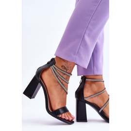 Step in style Sandalias Modelo Carma H8-303 Negro - Pisa con estilo 2