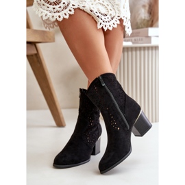 Step in style Botas Modelo Sevana NS526P Negro - Paso con estilo 1