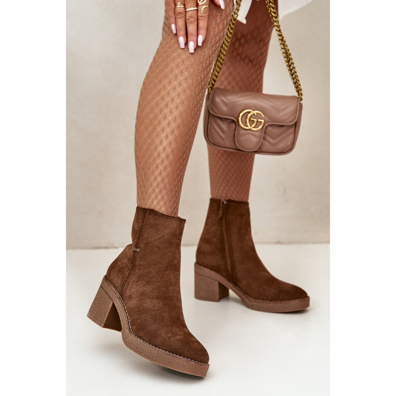 Step in style Botas Modelo Arkesia KE219 Caqui - Paso con estilo marrón 1 Step in style Botas Modelo Arkesia KE219 Caqui - Paso con estilo marrón 1