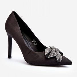 Step in style Tacones Modelo Fairine 9563 Negro - Pisa con estilo 3