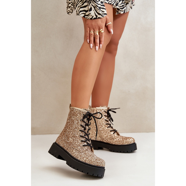 Step in style Workers Modelo Liatheine HB-272 Oro - Paso con estilo amarillo 1