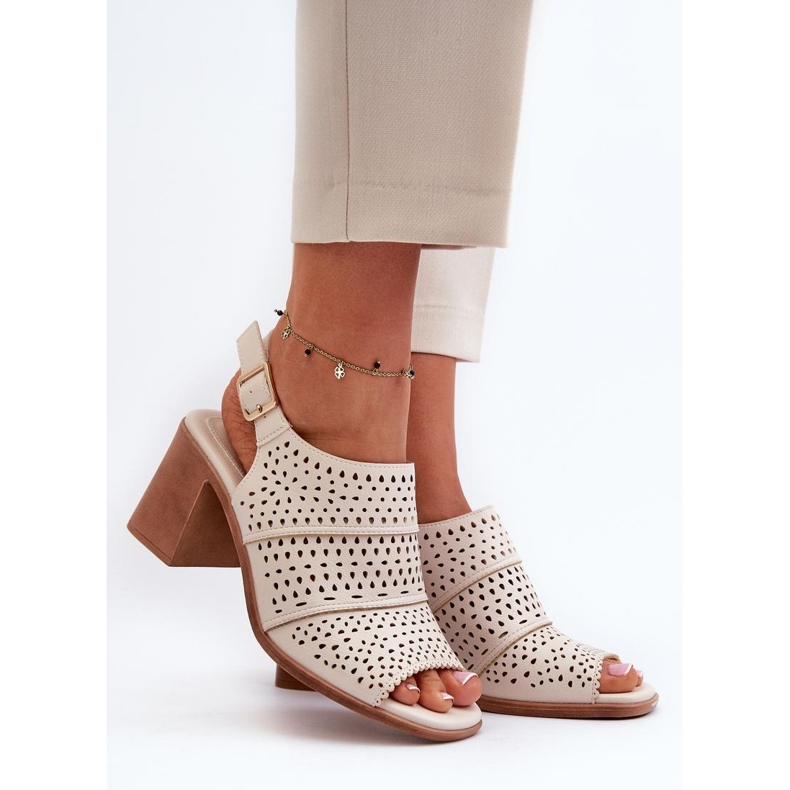 Step in style Sandalias Modelo Sergio Leone SK565 Beige Claro - Pisa con estilo 1 Step in style Sandalias Modelo Sergio Leone SK565 Beige Claro - Pisa con estilo 1