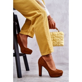 Step in style Salón Modelo Soro M115 Ante Camel - Paso con estilo marrón 1