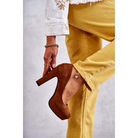Step in style Salón Modelo Soro M115 Ante Camel - Paso con estilo marrón 2
