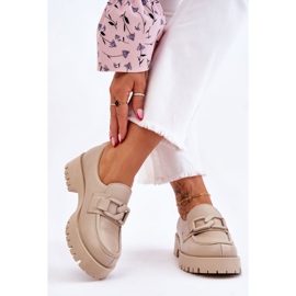 Step in style Zapatos Modelo Mocasines Rayhan 20089 Beige - Pisa con estilo 1