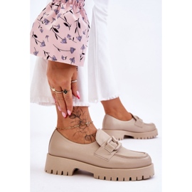 Step in style Zapatos Modelo Mocasines Rayhan 20089 Beige - Pisa con estilo 3