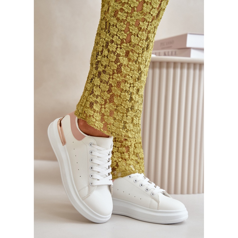 Step in style Zapatillas Modelo Nevelena JDJ-18 Blanco/Rosa - Pisa con estilo rosado 1 Step in style Zapatillas Modelo Nevelena JDJ-18 Blanco/Rosa - Pisa con estilo rosado 1