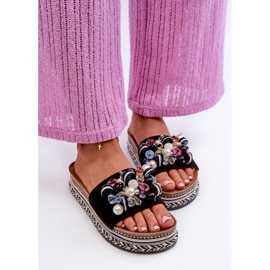 Step in style Sandalia Chanclas Modelo S.Barski HY077 Negro - Pisa con estilo 2