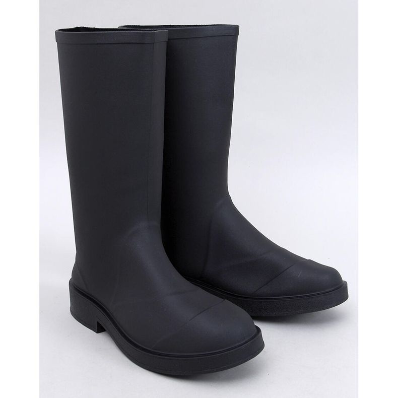 Botas de agua de mujer Meness Black mate negro 1