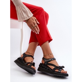 Step in style Sandalias Modelo Da CR956 Negro - Pisa con estilo 2