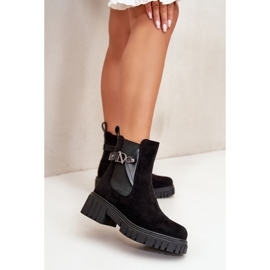 Step in style Botas Modelo Bervena SZ103 Negro - Paso con estilo 1