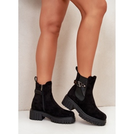 Step in style Botas Modelo Bervena SZ103 Negro - Paso con estilo 3