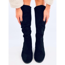 Botas con volantes Pinsoni negro 6