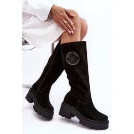 Step in style Botas Modelo Lewski 3367 Gamuza Negra - Paso con estilo negro 1 Step in style Botas Modelo Lewski 3367 Gamuza Negra - Paso con estilo negro 1