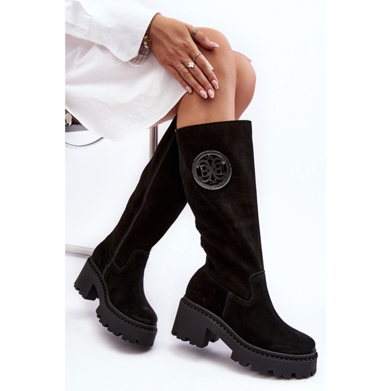Step in style Botas Modelo Lewski 3367 Gamuza Negra - Paso con estilo negro 1 Step in style Botas Modelo Lewski 3367 Gamuza Negra - Paso con estilo negro 1