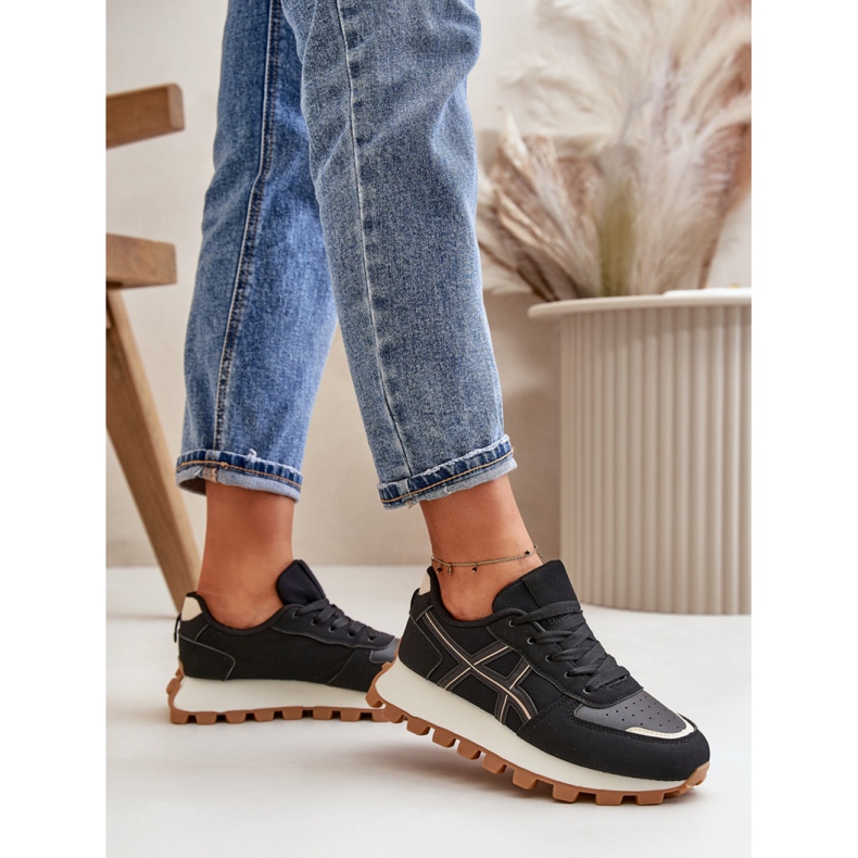 Step in style Zapatillas Deportivas Modelo Mialunae YH30 Negro - Pisa con estilo 1 Step in style Zapatillas Deportivas Modelo Mialunae YH30 Negro - Pisa con estilo 1