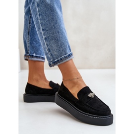 Step in style Mocasines Modelo Erithine 6680 Negro - Pisa con estilo 2