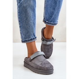 Step in style Pantuflas Modelo Azida YY-12 Gris - Paso con estilo 2