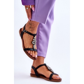 Step in style Sandalias Modelo S.Barski KV-5541-42 Negro - Pisa con estilo 2