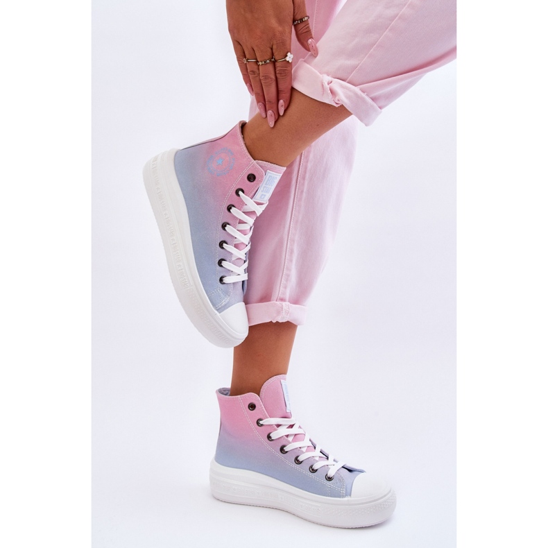Step in style Zapatillas Modelo Big Star LL274A191 Rosa/Azul - Pisa con estilo multicolor 1