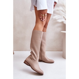 Step in style Botas Modelo Lewski 3616 Piel Beige - Paso con estilo 1