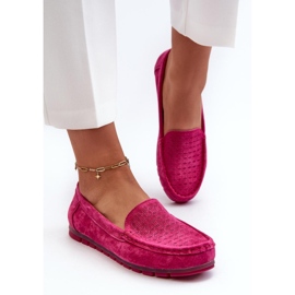 Mocasines Modelo S.Barski LR755 Fucsia - Step in style rosado 2