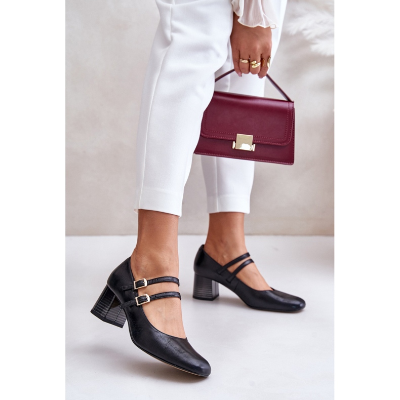 Step in style Salón Modelo Laura Messi 2857 Negro - Paso con estilo 1