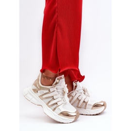 Step in style Zapatillas Deportivas Modelo Ahmani NB633P Blanco/Oro - Camina con estilo 1 Step in style Zapatillas Deportivas Modelo Ahmani NB633P Blanco/Oro - Camina con estilo 1