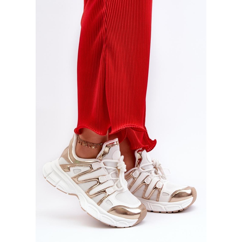 Step in style Zapatillas Deportivas Modelo Ahmani NB633P Blanco/Oro - Camina con estilo 1 Step in style Zapatillas Deportivas Modelo Ahmani NB633P Blanco/Oro - Camina con estilo 1