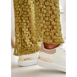 Step in style Zapatillas Modelo Nevelena JDJ-18 Blanco/Beige - Pisa con estilo 2