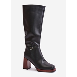 Step in style Modelo Da JC42-39 Botas negras - Paso con estilo negro 2