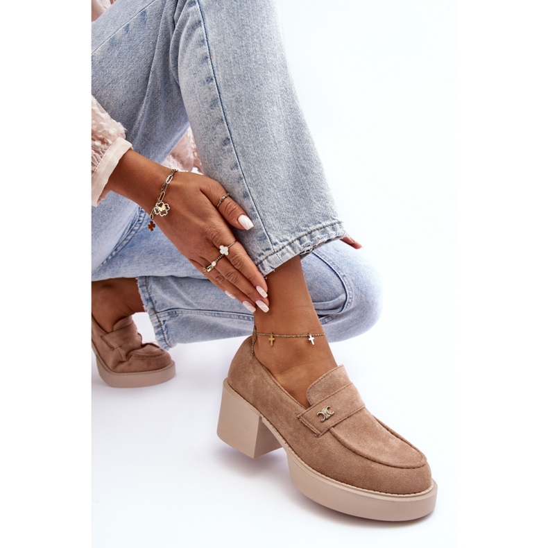 PS1 Zapatos de tacón mujer beige 2 PS1 Zapatos de tacón mujer beige 2