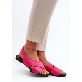 Sandalias elegantes de mujer Zazoo Fucsia rosado 1 Sandalias elegantes de mujer Zazoo Fucsia rosado 1