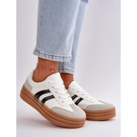 Deportivas plataforma blanco 1